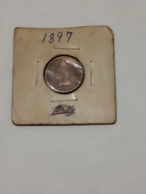 1897 Indian Head Penny No Mint Mark Uncirculated - Image 1 of 4