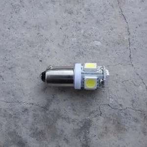 LED BA9S White EXTRA Position Light for Classic Motorcycle or Car Vehicles - Picture 1 of 3