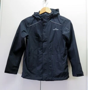 Brand New Kathmandu Black Andulo Boys Rain Jacket - Size 10 years - Picture 1 of 16