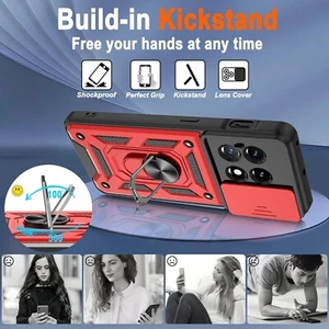 OnePlus 11 Case, Heavy Duty Shockproof with 360° Rotation Metal Kickstand - Photo 1 sur 1