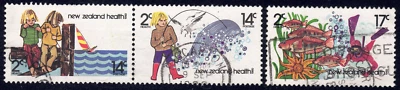 1980  New Zealand SC# B106-B108 - Children Surf Casting - Used — 第 1/2 张图片