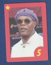 SAMUEL L JACKSON Paladone Game Card #5 Red Celebrity Guessing Game Who Is It*