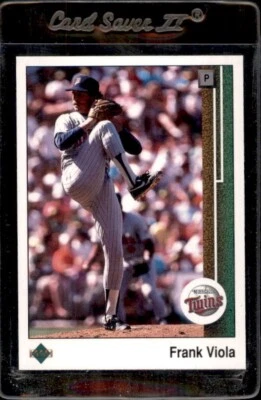 1989 Upper Deck #397 Frank Viola Minnesota Twins - Nice Card! - Image 1 of 2