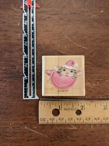 House Mouse - Having a Ball NEW Stampabilities wood stamp - Picture 1 of 6