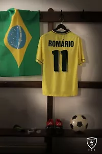 Brazil Home Shirt 1994/96 ROMARIO #11 (L) - Picture 1 of 7