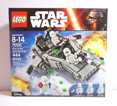 Lego Star Wars 7 Force Awakens 75100 First Order Snowspeeder New in Sealed Box - Image 1 of 4