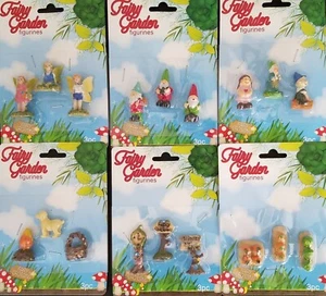 Estatuillas de jardín de hadas 3/Pk Elfos Hadas Reloj Niños Zanahorias... S5, Selecciona: Tipo - Imagen 1 de 7