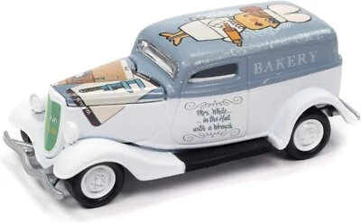 1933 Ford Delivery White with Gray Top Diecast Johnny Lightning - Image 1 of 2