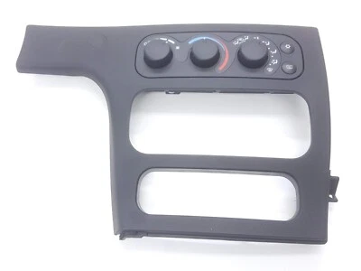 Dodge Intrepid 1998-2004 control de clima temperatura calor aire acondicionado moldura envolvente negro OEM Foto 1 de 3