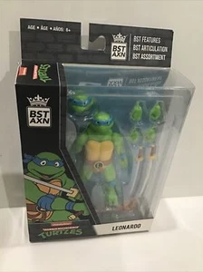 Figura Leonardo Tortugas Ninja Adolescentes Mutantes BST AXN Sujetos Leales. Envío rápido - Imagen 1 de 6