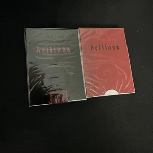 Tarjetas de juego Madison V1 Hellions & Black Hellions raras selladas - Imagen 1 de 7