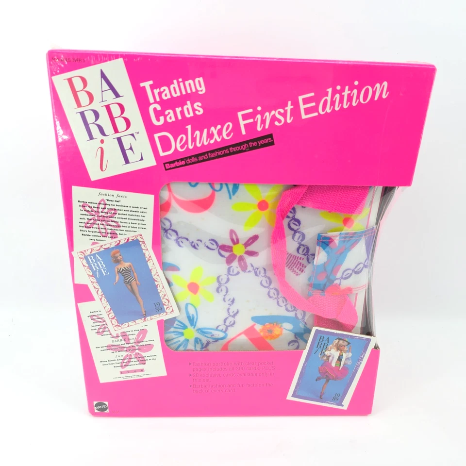 Barbie Trading Cards Deluxe Set First Edition 1990 #5533 Mattel