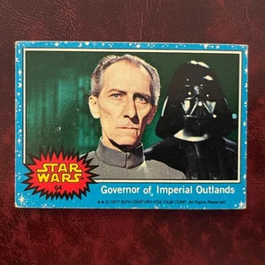 1977 Topps Guerra de las Galaxias Conjunto Azul Gobernador de Imperial Outlands #64** - Ex - Imagen 1 de 2