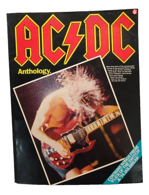 AC/DC Antología Partituras Libro de Canciones Guitarra Piano Letras Años 70 Hard Rock M30 Foto 1 de 4