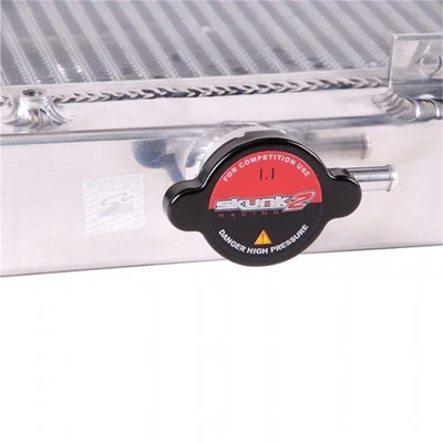 Radiador de aluminio Skunk2 349-05-1500 serie Alpha con tapa 88-91 Civic CRX EF Foto 1 de 4
