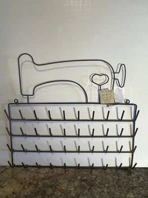 MÁQUINA DE COSER SEW-OLOGY SOPORTE HILO NEGRO 40 CARRETES *NUEVO* Foto 1 de 3