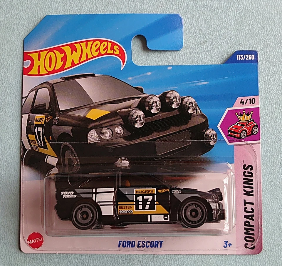 Hot Wheels Ford Escort. New Collectable Toy Model Car. Compact Kings 2025  - Image 1 of 1