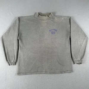 Vtg 90s Billabong Sweatshirt Men’s Large Gray Surf Skater Grunge Distressed  - Picture 1 of 24