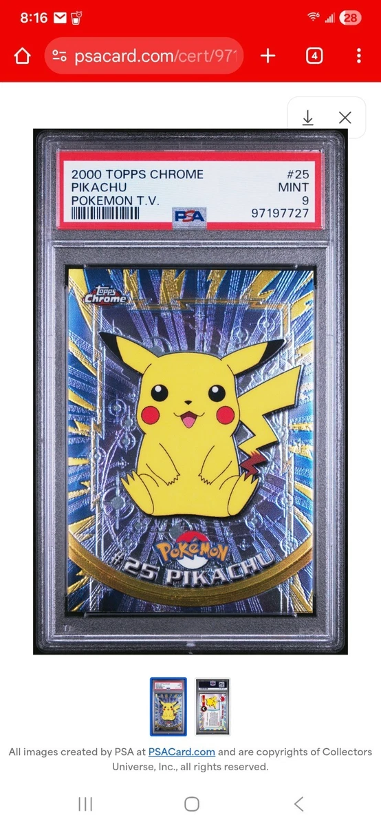 【PSA10】ピジョン 英語 topps chrome POKEMON TV PSA10】ピジョン 英語 topps chrome POKEMON TV Slowpoke #79 Prices