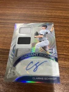 Clarke Schmidt 2021 Spectra Radiant Rookie Auto Triple Relic Prizm #RRJA-CS - Picture 1 of 3