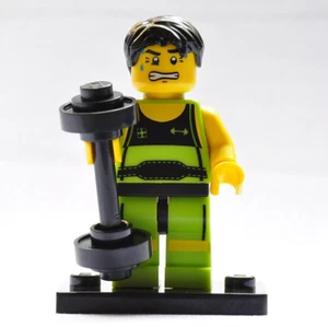 Weightlifter - Series 2 - Lego Minifigure - Rare - Brand New - Picture 1 of 1