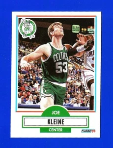1990-91 Fleer BASKETBALL #10 JOE KLEINE NRMINT+ BOSTON CELTICS  (SB1) - Picture 1 of 2
