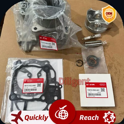 FOR HONDA 14-23 PIONEER SXS700 / 06-22 RINCON TRX680 TOP END KIT W/ CYLINDER - Image 1 of 4