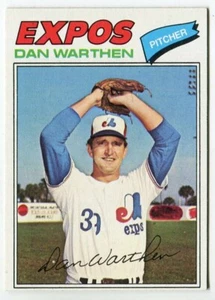 1977 Topps #391 Dan Warthen Montreal Expos - Picture 1 of 2