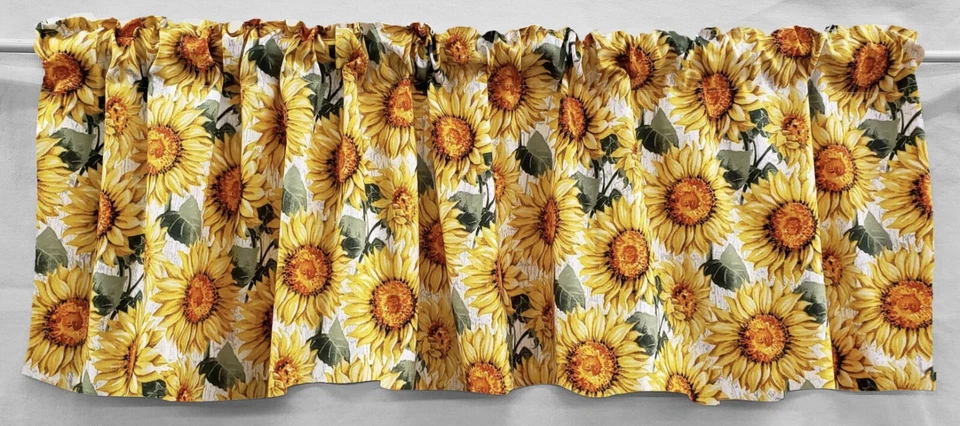 Cenefas, cortinas o botines de girasoles Harvest Foto 1 de 1
