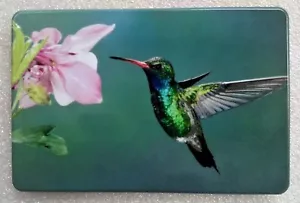 BIRD with FLOWER, Billet Aluminum Trailer Hitch plug Cover,UV, 3"X5" - Bild 1 von 2