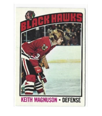 1976-77 O-Pee-Chee #125 Keith Magnuson VG - Image 1 of 2