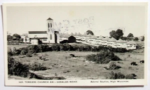 Postcard - TERRIERS CHURCH & GERALDS ROAD, HIGH WYCOMBE, BUCKS (BUCK1-12) - Picture 1 of 2