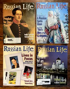 Russian Life Magazine (4 issues); 1999-2000; Russian Information Services, Inc. - Picture 1 of 17