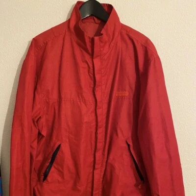 Chaqueta cortavientos vintage Paul & Shark roja para yates talla grande Foto 1 de 4