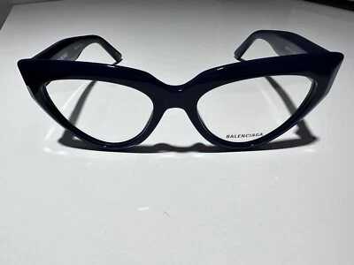 Gafas para mujer Balenciaga BB0276O 004 azul ojo de gato Foto 1 de 4