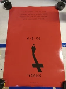 "The Omen" Original One-sheet Movie Poster 27x40 (2006) D/S - Picture 1 of 4