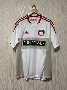 BAYER LEVERKUSEN 2012 2013 AWAY FOOTBALL SHIRT SOCCER JERSEY ADIDAS O92229 sz L - Picture 1 of 10