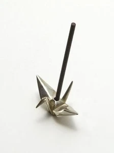 Japanese Incense Stand in Seikado in Kyoto (Crane) - Picture 1 of 4