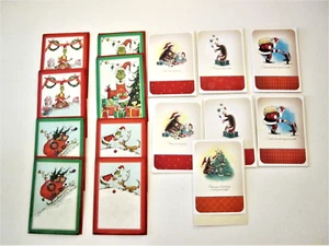Lot of 15  Dr.Seuss & Curious George Children's Characters Christmas Cards, NOS - Picture 1 of 7