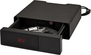 Rapid Safe Night Guard – Nightstand Gun Safe with RFID Reader, Clock, USB Ports - Picture 1 of 8