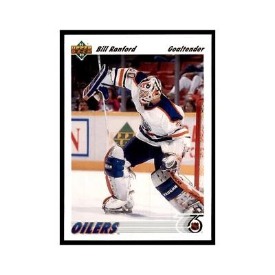 1991 Upper Deck Bill Ranford Hockey Cards #117 - Image 1 of 3