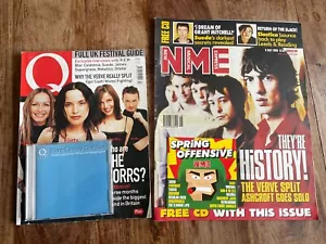 THE VERVE - Q JULY 1999 / NME MAY 1999 / CDS / R.E.M. / SUEDE / METALLICA / LAs - Picture 1 of 11