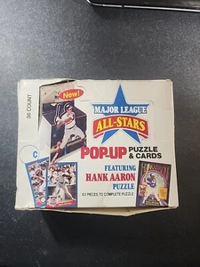 1986 Donruss Baseball Pop-ups Unopened Box - Picture 1 of 2