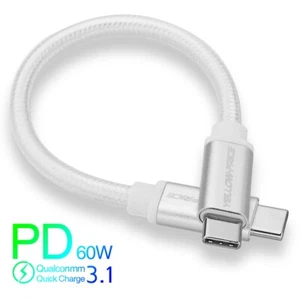 US Short 6inch USB-C Type-C 3.1 Fast Charging Data Sync Cable Charger Cord Lot - Picture 1 of 10