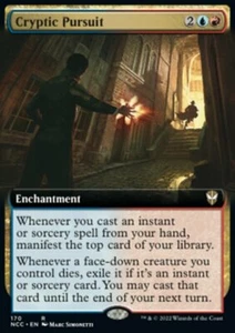 MTG Cryptic Pursuit (170/485) Streets of New Capenna Commander LP - Picture 1 of 1