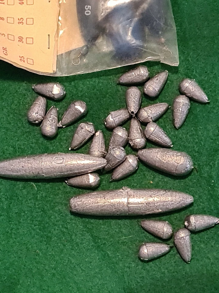 500 Grammi Di Pesi In Piombo Per La Pesca Varie Grammature - Immagine 1 di 4