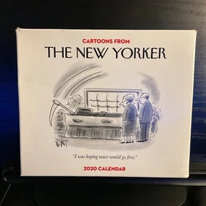 Cartoons from The New Yorker 2020 Day-to-Day Full Calendar Unused - Picture 1 of 4