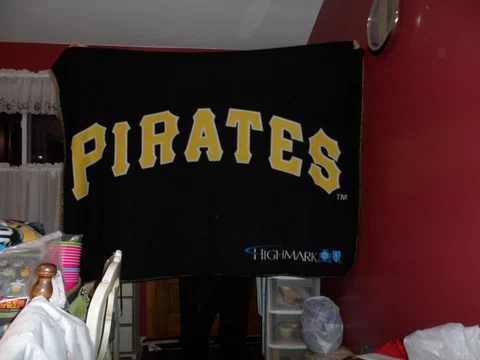 Pittsburgh Pirates fleece throw 60" x 46" Cover