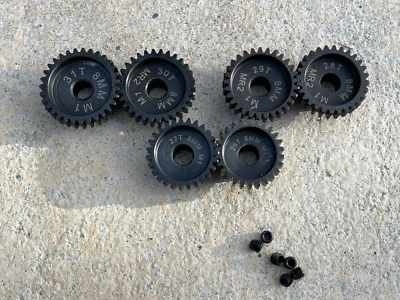 8mm Mod 1.0 Pinion Gears 26-31T  SPEED GEARS RATED TO 200+ MPH!! - Image 1 of 3