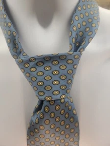 BROOKS BROTHERS TIE 100% SILK NECKTIE BLUE - Picture 1 of 9